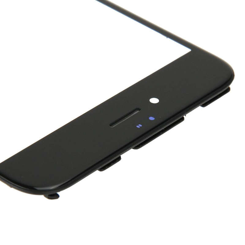Front Screen Outer Glass Lens with Front LCD Screen Bezel Frame for iPhone 6s Plus(Black)