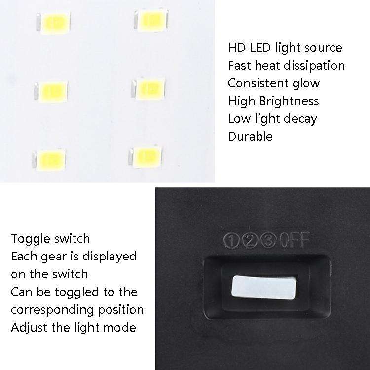 TG-TY00401 118 LED Solar 3-Sides Floodlit Motion Sensing Wall Light Outdoor Garden Corridor Stree...