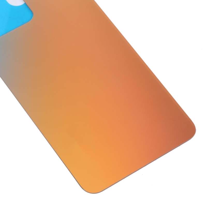For vivo S12 / V23 5G V2162A V2130 Glass Battery Back Cover (Yellow)