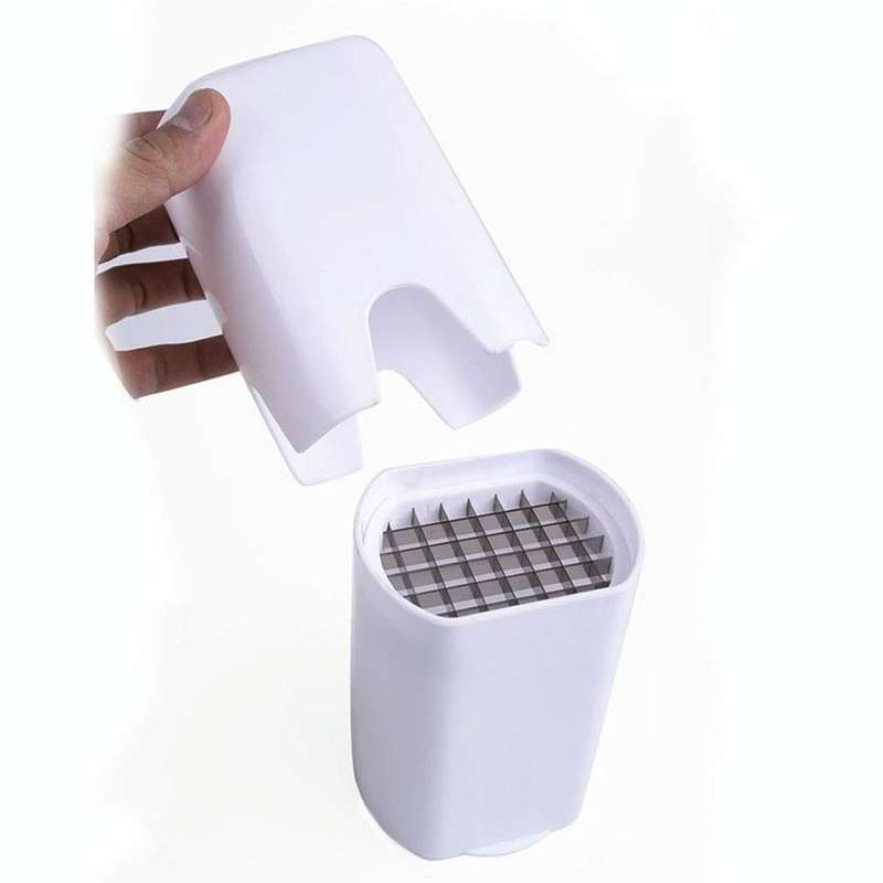Kitchen Gadget Multi-function Potato Slicer(White)