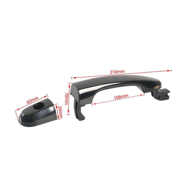 A6850-01 Car Front Left Door Outside Handle with Hole 82651-1F010 for KIA Sportage 2005-2010