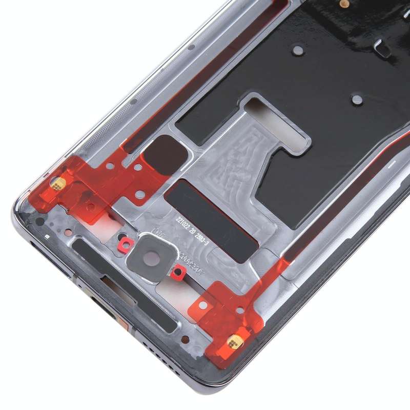 For Huawei P50 Pro Front Housing LCD Frame Bezel Plate(Black)
