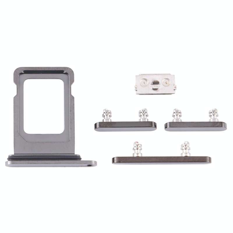 SIM Card Tray + Side Keys for iPhone 12 Pro(Graphite)