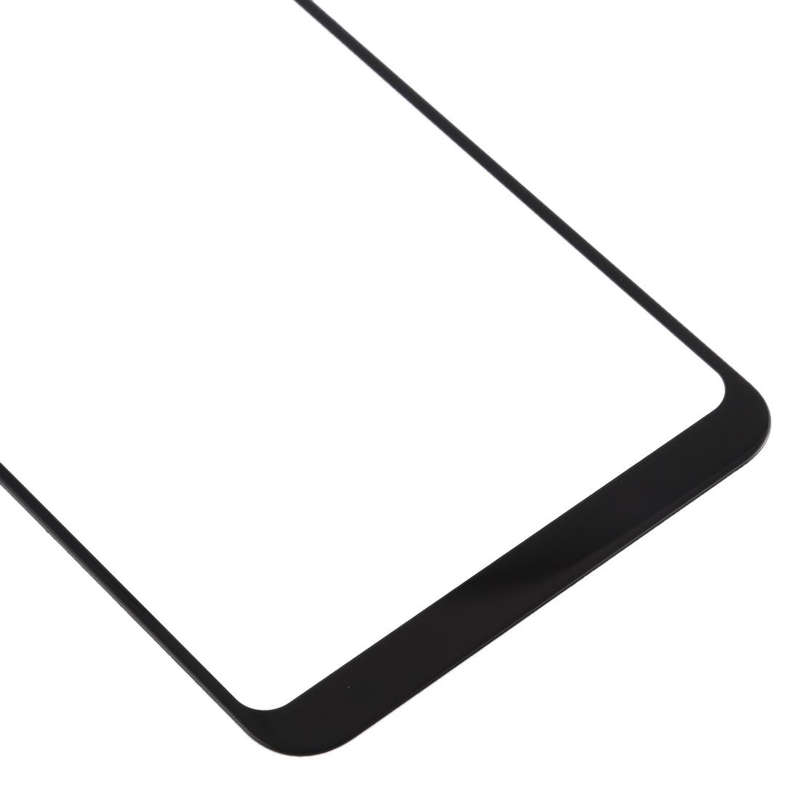 Front Screen Outer Glass Lens for LG Stylo 4 /  Q710 / Q710MS / Q710CS (Black)