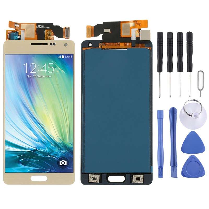 TFT LCD Screen for Galaxy A5, A500F, A500FU, A500M, A500Y, A500YZ With Digitizer Full Assembly (G...