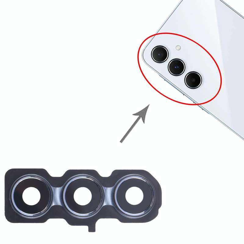 For Samsung Galaxy A55 SM-A556B 10pcs Original Rear Camera Lens Cover(Blue)
