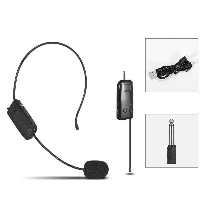 One For One UHF Wireless Headset Microphone Lavalier Headset Amplifier