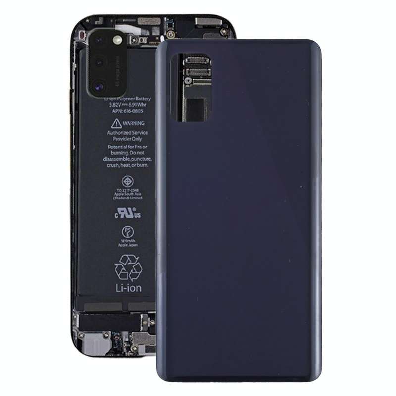 For Samsung Galaxy A41 Battery Back Cover (Black)