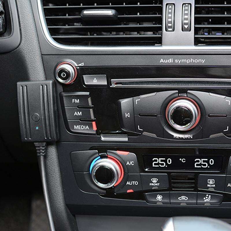 Car Wireless Bluetooth Module AUX Audio Adapter Cable AUX Bluetooth Music + MIC for Mazda M6 M3 R...