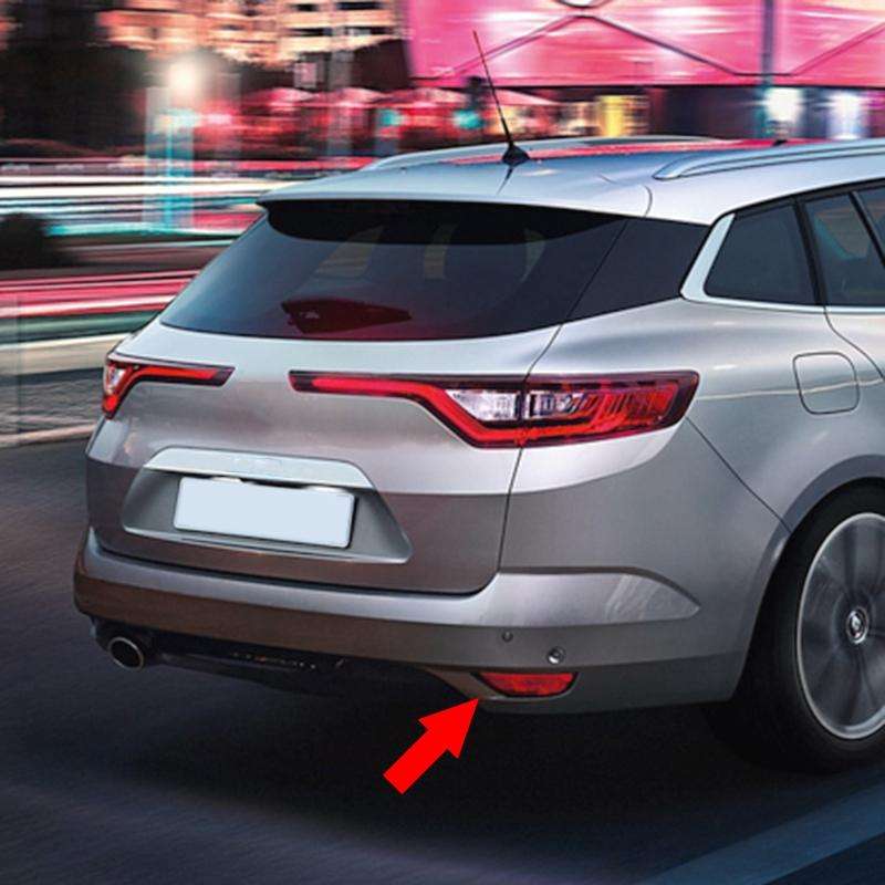 1 Pair For Renault Megane MK3 2008-2013 Car Rear Bumper Reflector Light 265650004R 3805 / 2656000...