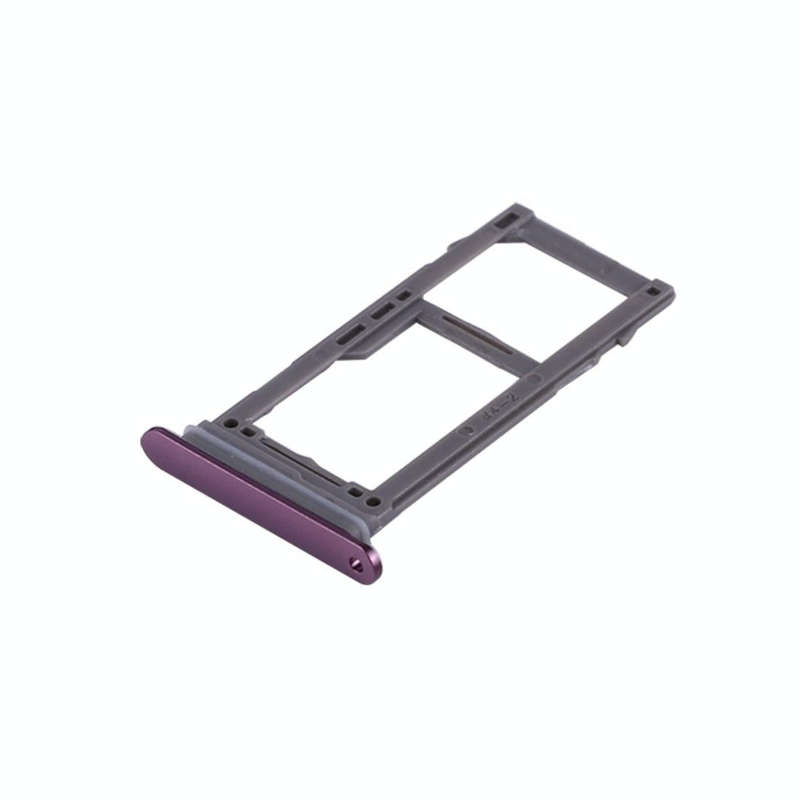 For Galaxy S9+ / S9 SIM & Micro SD Card Tray (Purple)