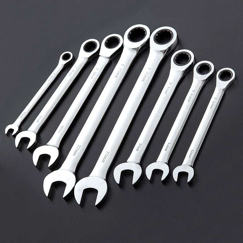 Combination Ratchet Wrench with Flexible Head Dual-purpose Ratchet Tool, Specification: 18mm