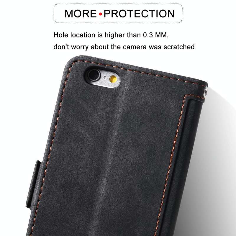 For iPhone SE 2022 / SE 2020 / 8 / 7 Retro Splicing Horizontal Flip Leather Case with Card Slots ...