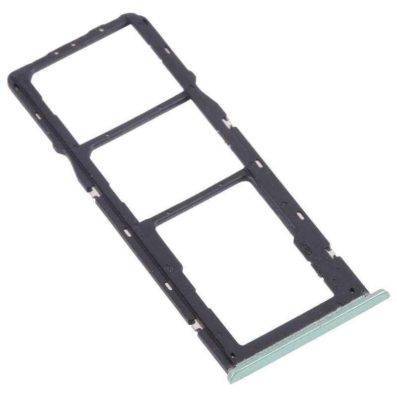 For OPPO Realme C11 RMX2185  SIM Card Tray + SIM Card Tray + Micro SD Card Tray (Green)