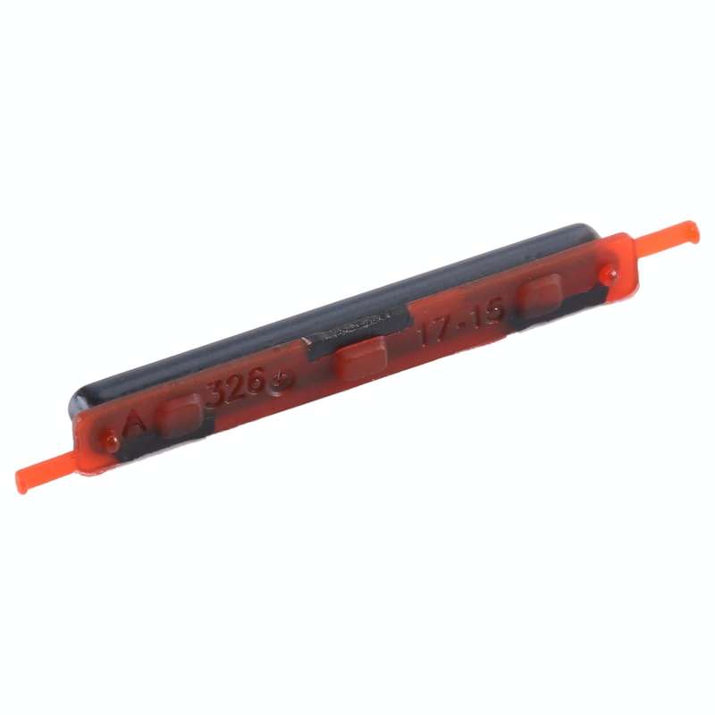 For Samsung Galaxy M22 SM-M225 10pcs Power Button + Volume Control Button(Black)