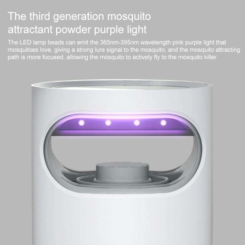 Original Xiaomi Youpin DYT-16S Night Catcher Mosquito Killer Lamp Support Mijia APP(White)
