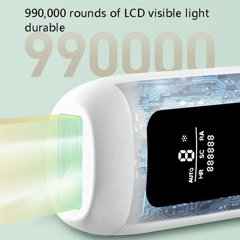 Portable Body Electric Hair Removal Instrument Home Laser Beauty Instrument(White)