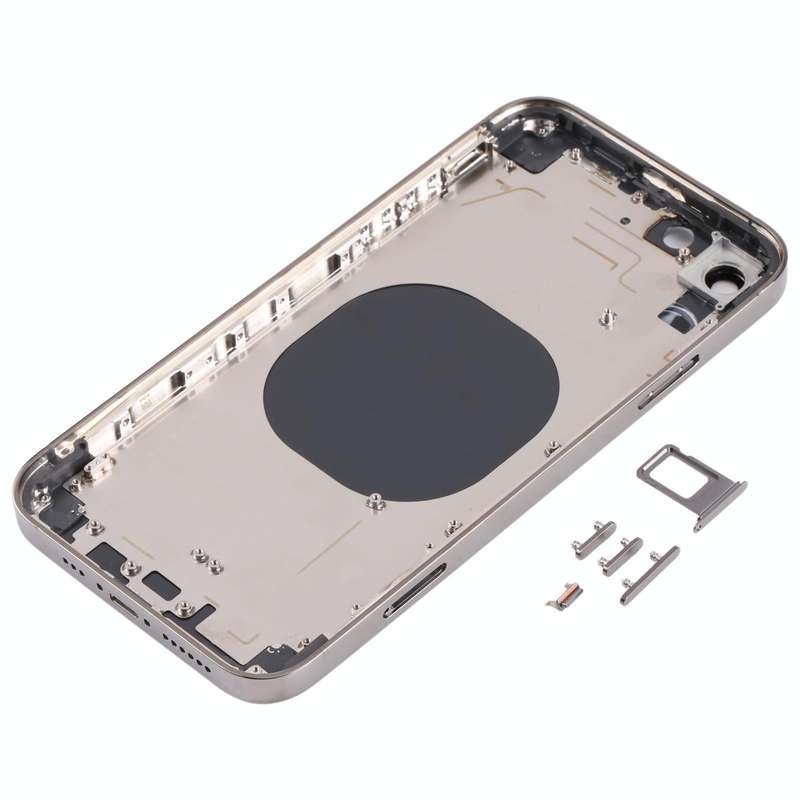 Stainless Steel Material Back Housing Cover with Appearance Imitation of iP13 Pro for iPhone XR(B...