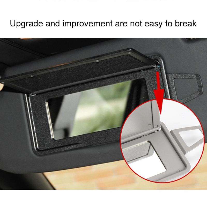 Car Front Row Right Sun Visor Makeup Mirror for Mercedes-Benz S Class W220 1998-2005, Left and Ri...