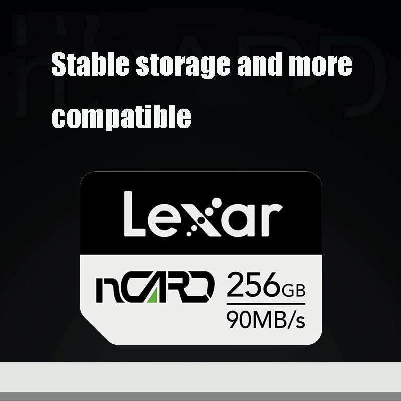 Lexar nCARD 256GB Memory Card Mobile Phone Expansion NM Card