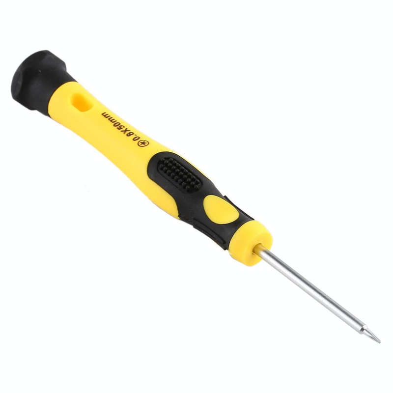 JF-611-0.8 Pentalobe 0.8 Screwdriver for iPhone Charging Port Screws(Yellow)