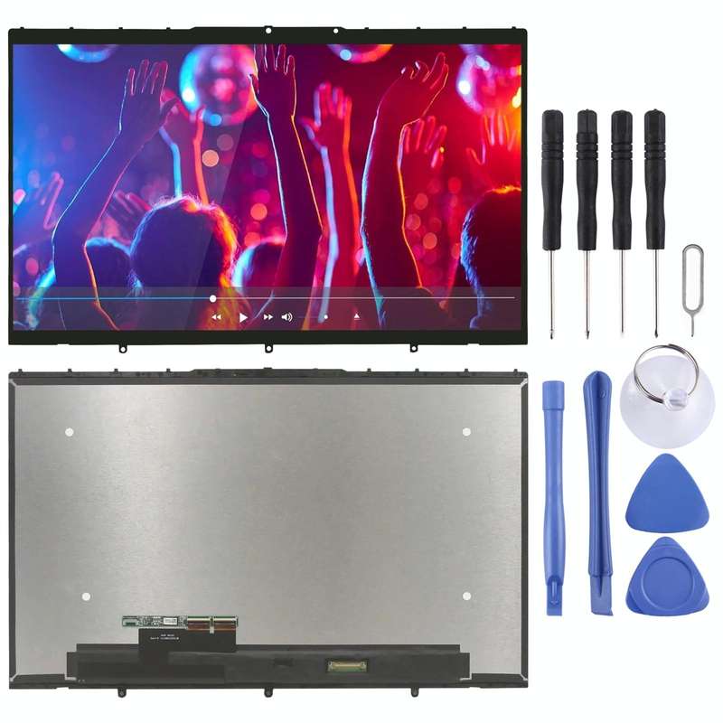 For Lenovo ideapad Yoga 7-14ITL5 FHD LCD Screen Digitizer Full Assembly with Frame