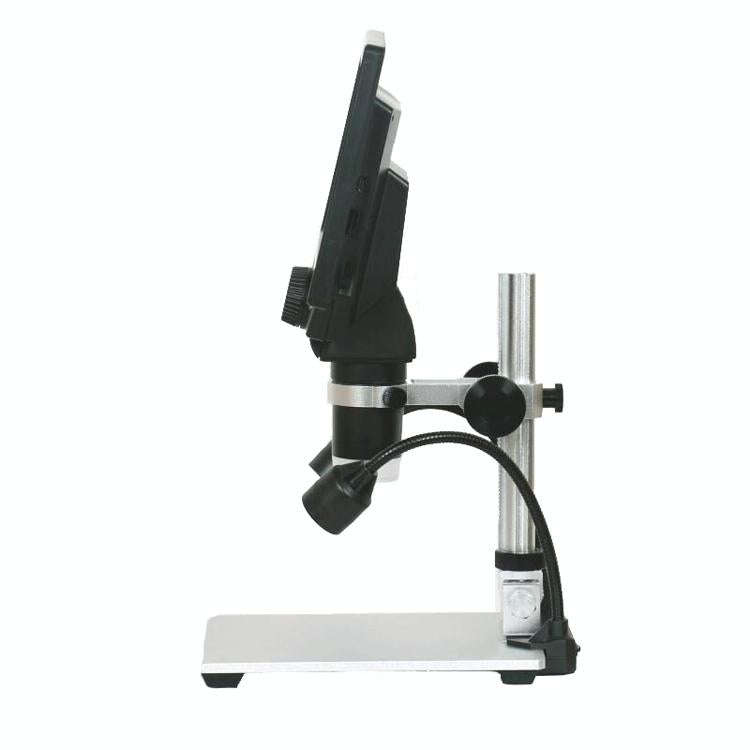 G1200D 7 Inch LCD Screen 1200X Portable Electronic Digital Desktop Stand Microscope(AU Plug Witho...