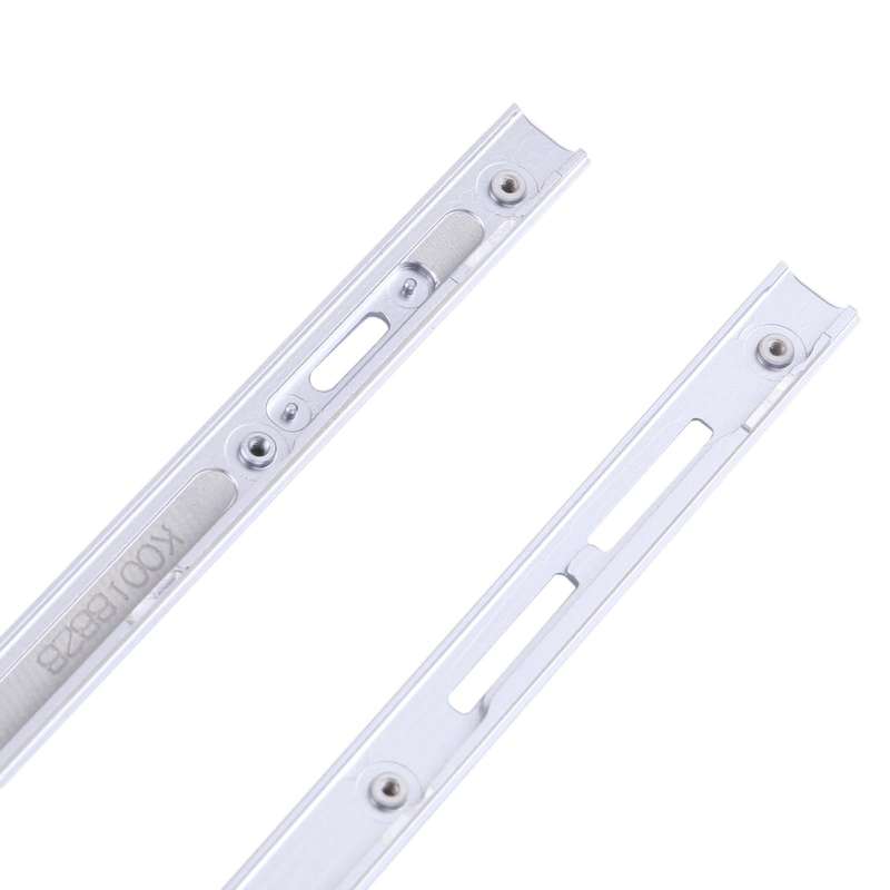 1 Pair Side Part Sidebar For Sony Xperia XA2 Plus (Silver)