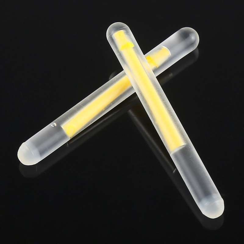 10 Packs OCEAN SUN Luminous Float Night Fishing Light Stick, Visibility: 25m, Size: 4.0 x 37mm