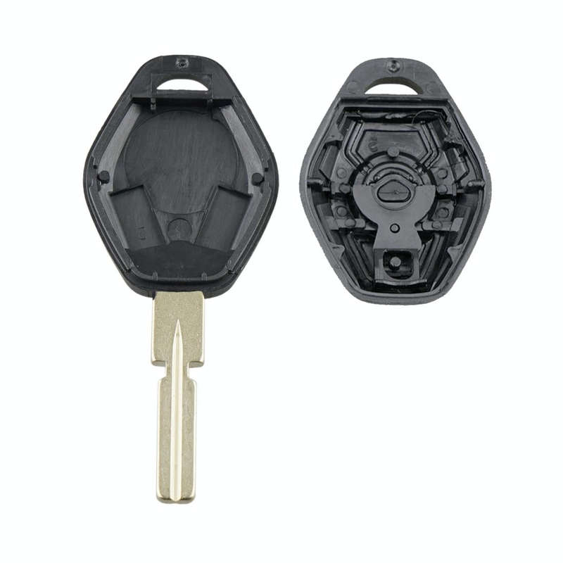 For BMW 1 / 3 / 5 / 6 / 7 Series & X3 / X5 / Z3 / Z4 Car Keys Replacement Car Key Case, with HU58...