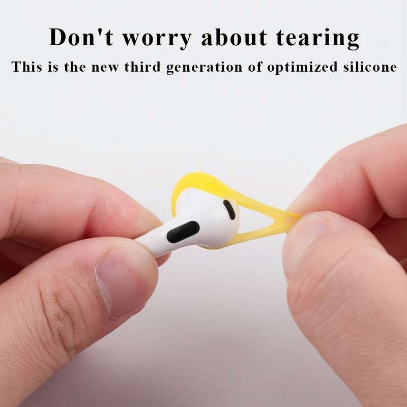 Ear Cap Silicone Protective Case for AirPods 3(Orange)