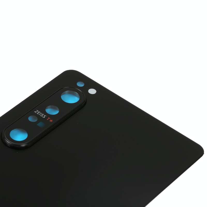 Original Battery Back Cover with Camera Lens Cover for Sony Xperia 1 II(Black)