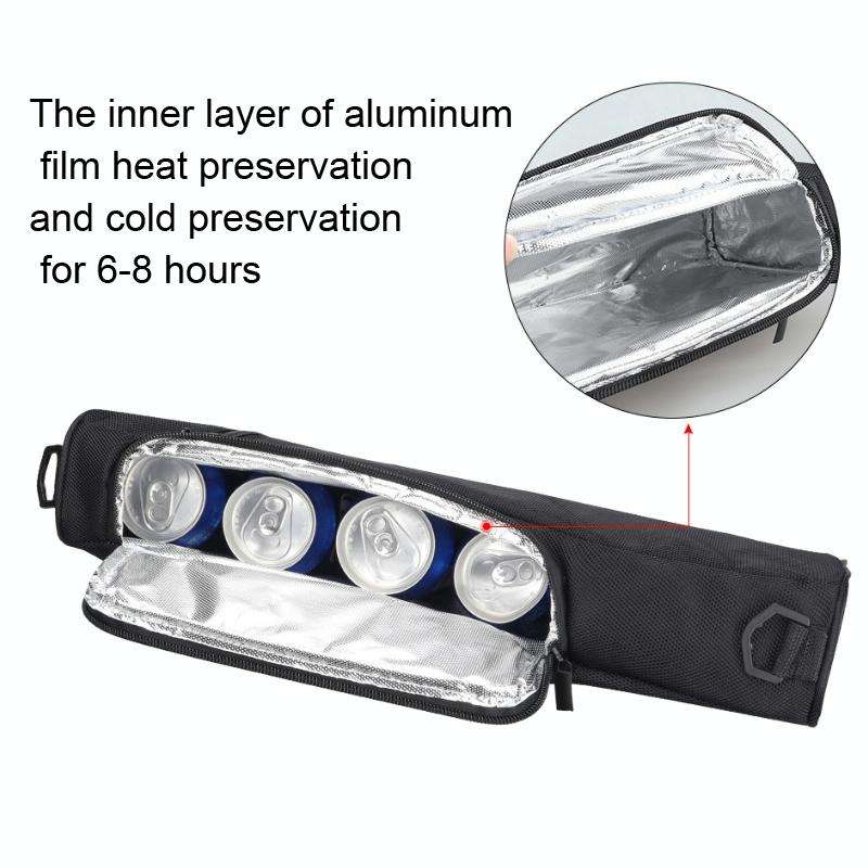 Outdoor Portable Golf Refrigerated Ice Bag Cola Beer Insulation Bag, Color: Grey