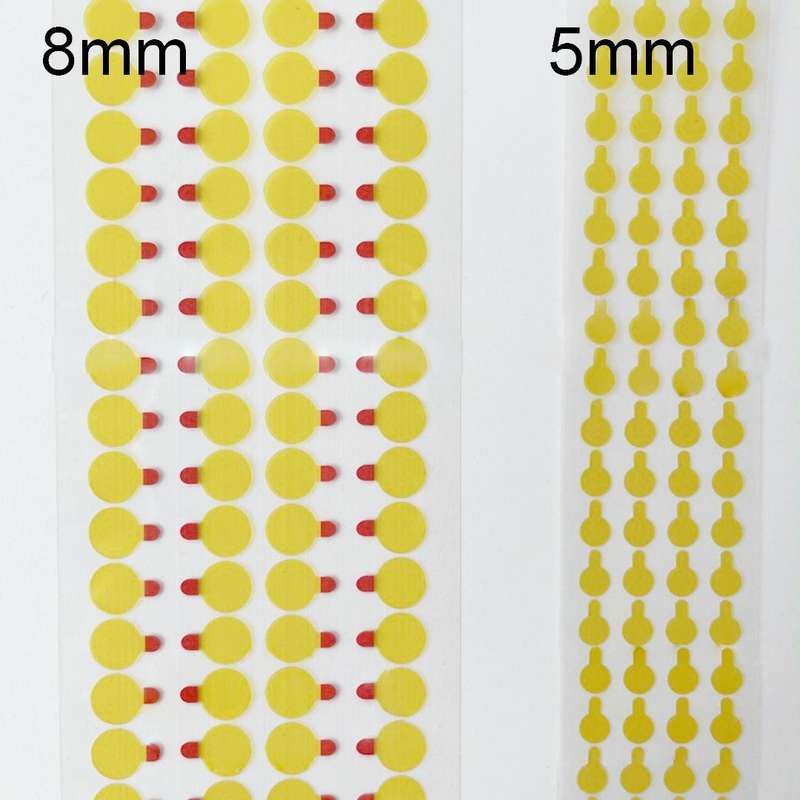 For iPhone / Huawei / OPPO / Xiaomi 100pcs/Set 8mm Camera Face ID Dot Matrix Protection Sticker