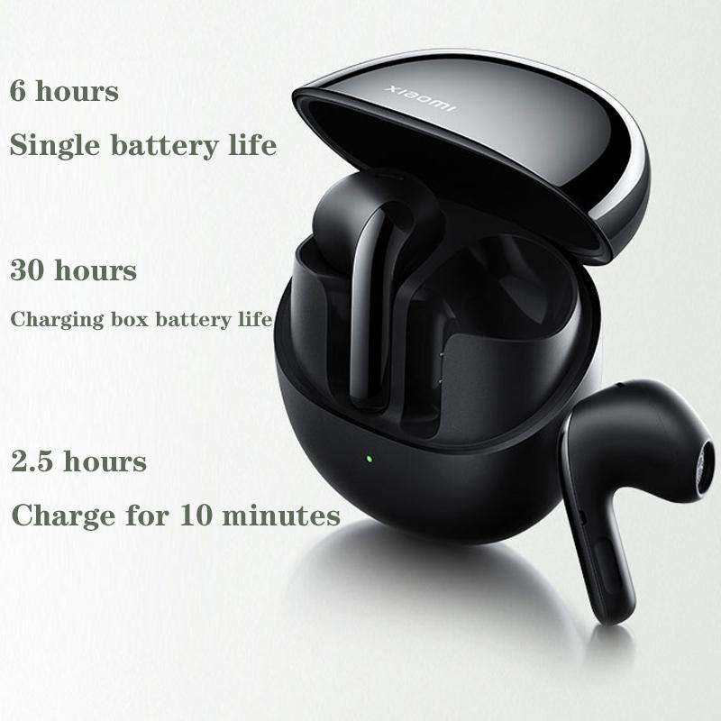 Original Xiaomi Buds 4 Wireless Bluetooth 5.3 3 Mic Active Noise Reduction Earphone(Green)
