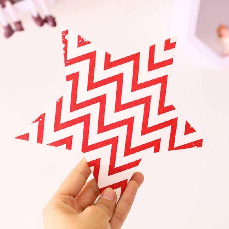 Five-pointed Star Pull Flower Bunting Birthday Holiday Party Decoration Store Dress up Layout Sup...