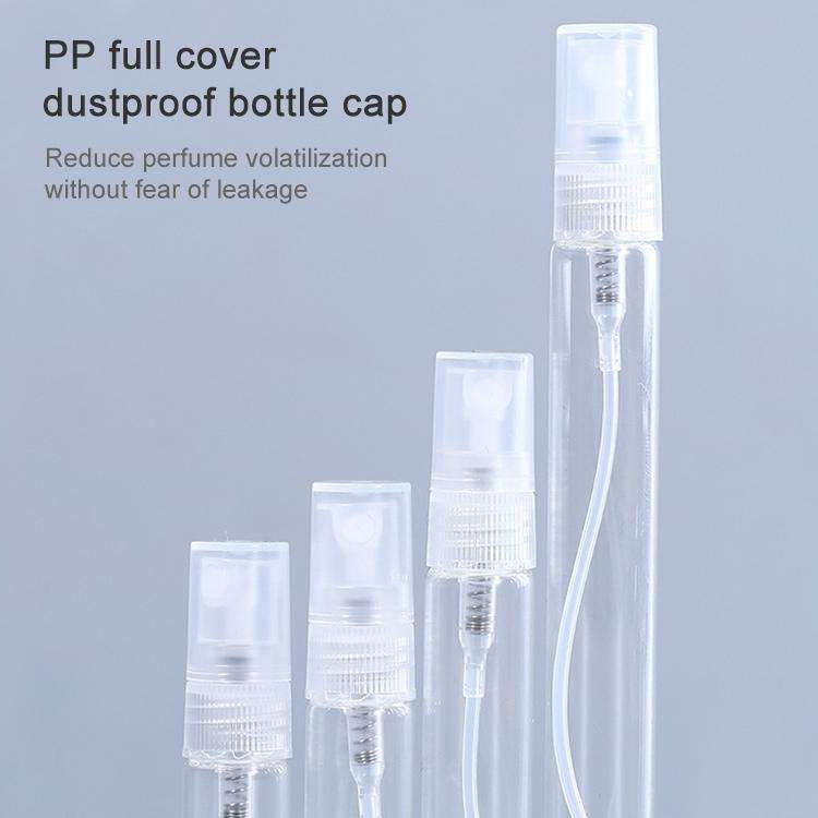 50 PCS Perfume Bottle Spray Bottle Perfume Bottle Empty Bottle, Capacity:5ML (Transparent)