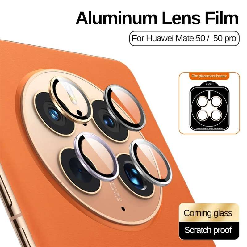 For Huawei Mate 50 Integrated Rear Camera Lens Tempered Glass Film