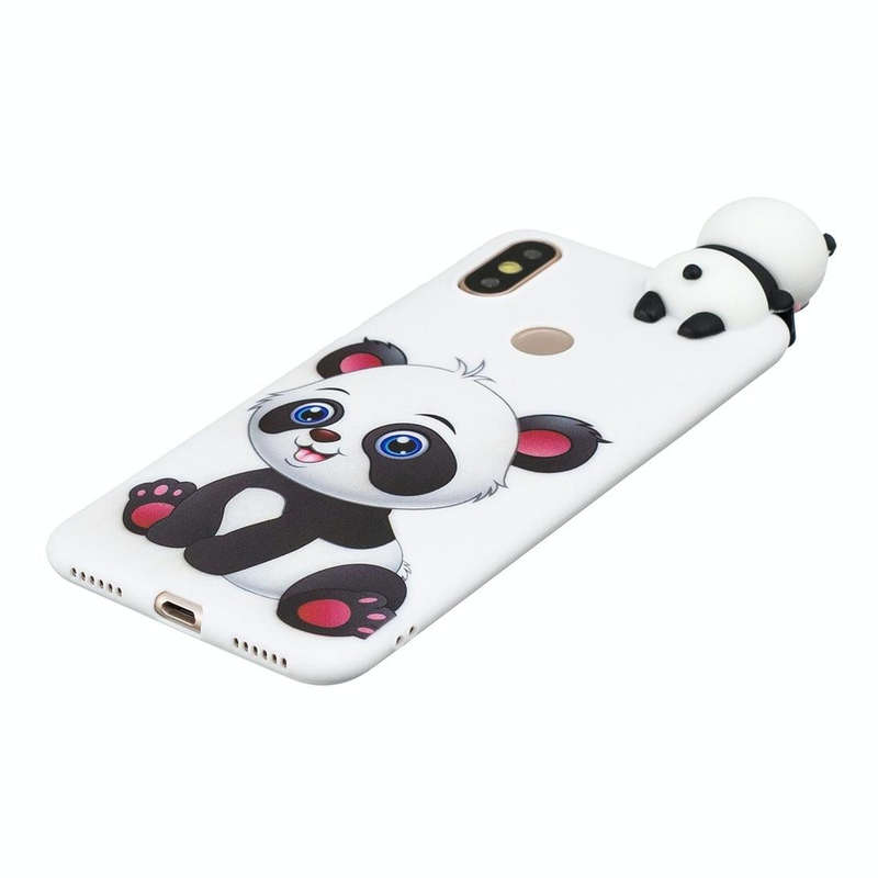 For Xiaomi Mi 6X / A2 Shockproof Cartoon TPU Protective Case(Panda)