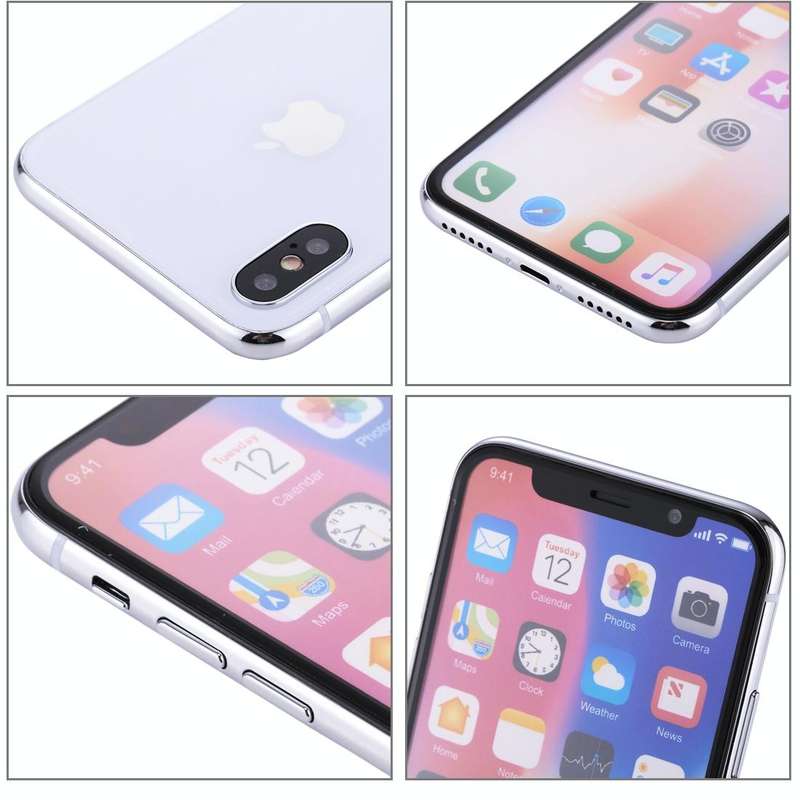 For iPhone X Color Screen Non-Working Fake Dummy Display Model(White)