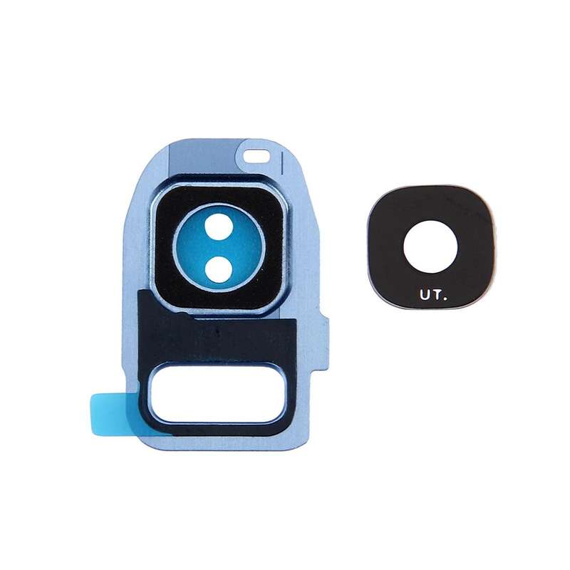 For Galaxy S7 Edge / G935 10pcs Camera Lens Covers (Blue)