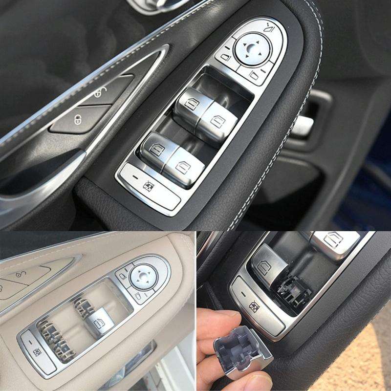 Car Auto Electronic Window Master Control Switch Button for Mercedes-Benz C Class W205 2015-2021 ...