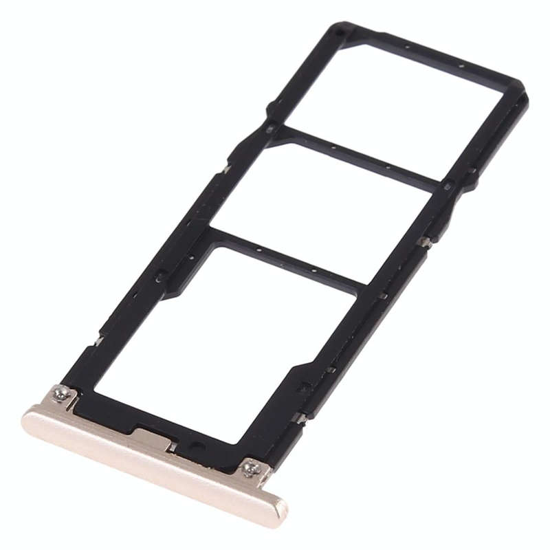 SIM Card Tray + SIM Card Tray + Micro SD Card for Xiaomi Redmi S2(Gold)