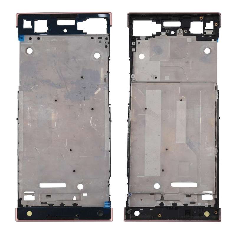 for Sony Xperia XA1 Front Housing LCD Frame Bezel Plate(Rose Gold)