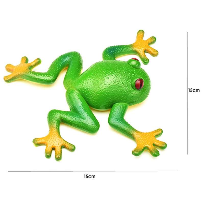 Simulation Frog Model Soft Fake Frog Creative Trick Frog