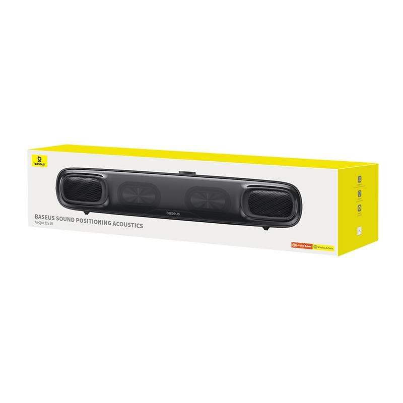 Baseus AeQur Series DS10 Desktop Mini Soundbar Bluetooth Speaker(Black)