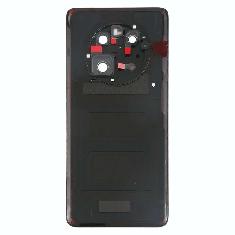 Original Battery Back Cover with Camera Lens Cover for Huawei Mate 40(Black)