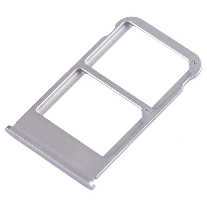 For Meizu 16 Plus SIM Card Tray + SIM Card Tray (Silver)