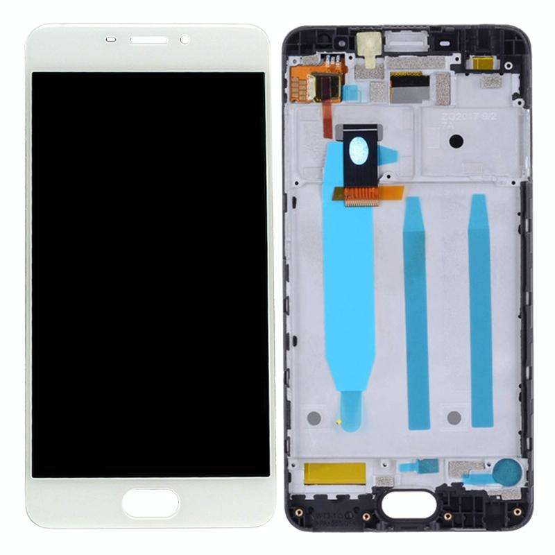 TFT LCD Screen for Meizu M6 M711H M711Q Digitizer Full Assembly with Frame(White)