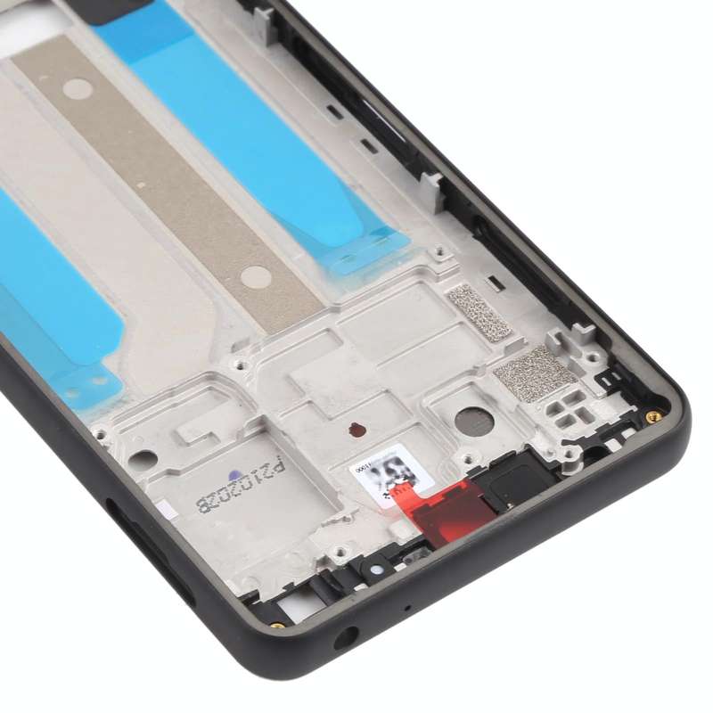 Middle Frame Bezel Plate for Sony Xperia Ace II SO-41B(Black)